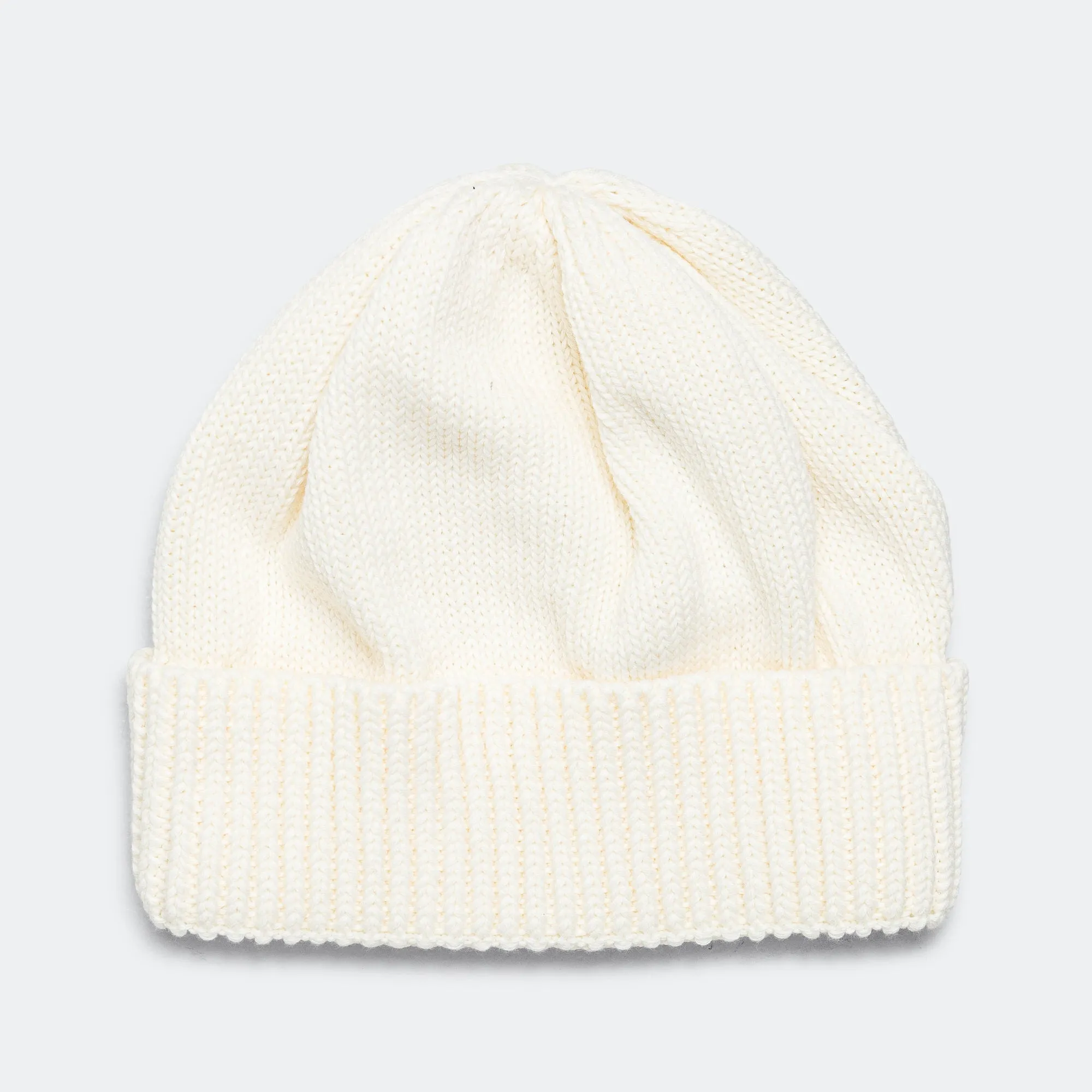 Knit Roll Watch Cap - Ecru