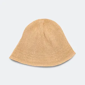Knit Tulip Hat - Cream