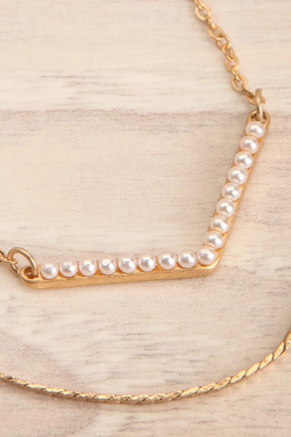 Kralyor | Layered Chain Necklace w/ Pendant