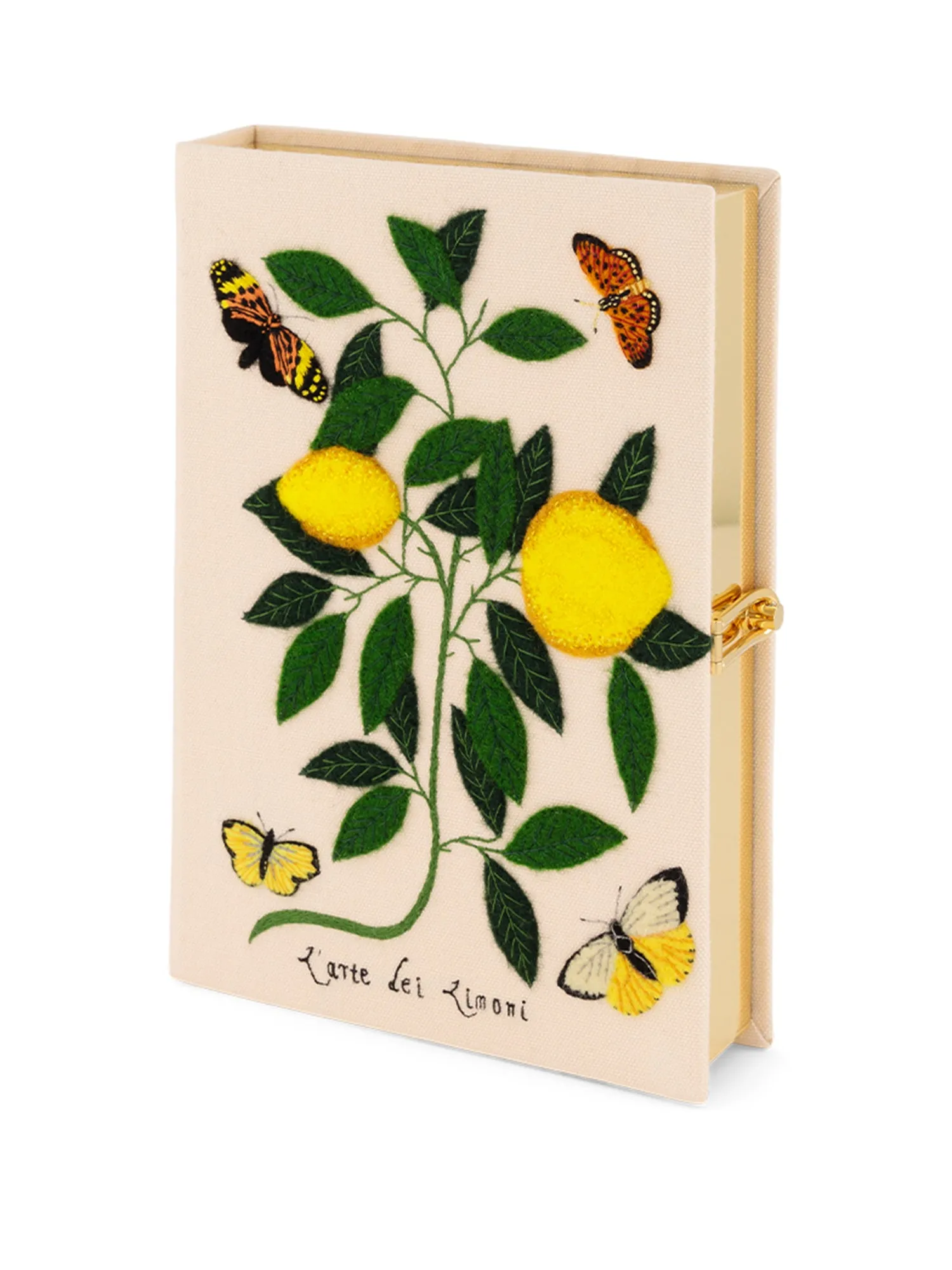 Lemons & Butterflies Book Clutch