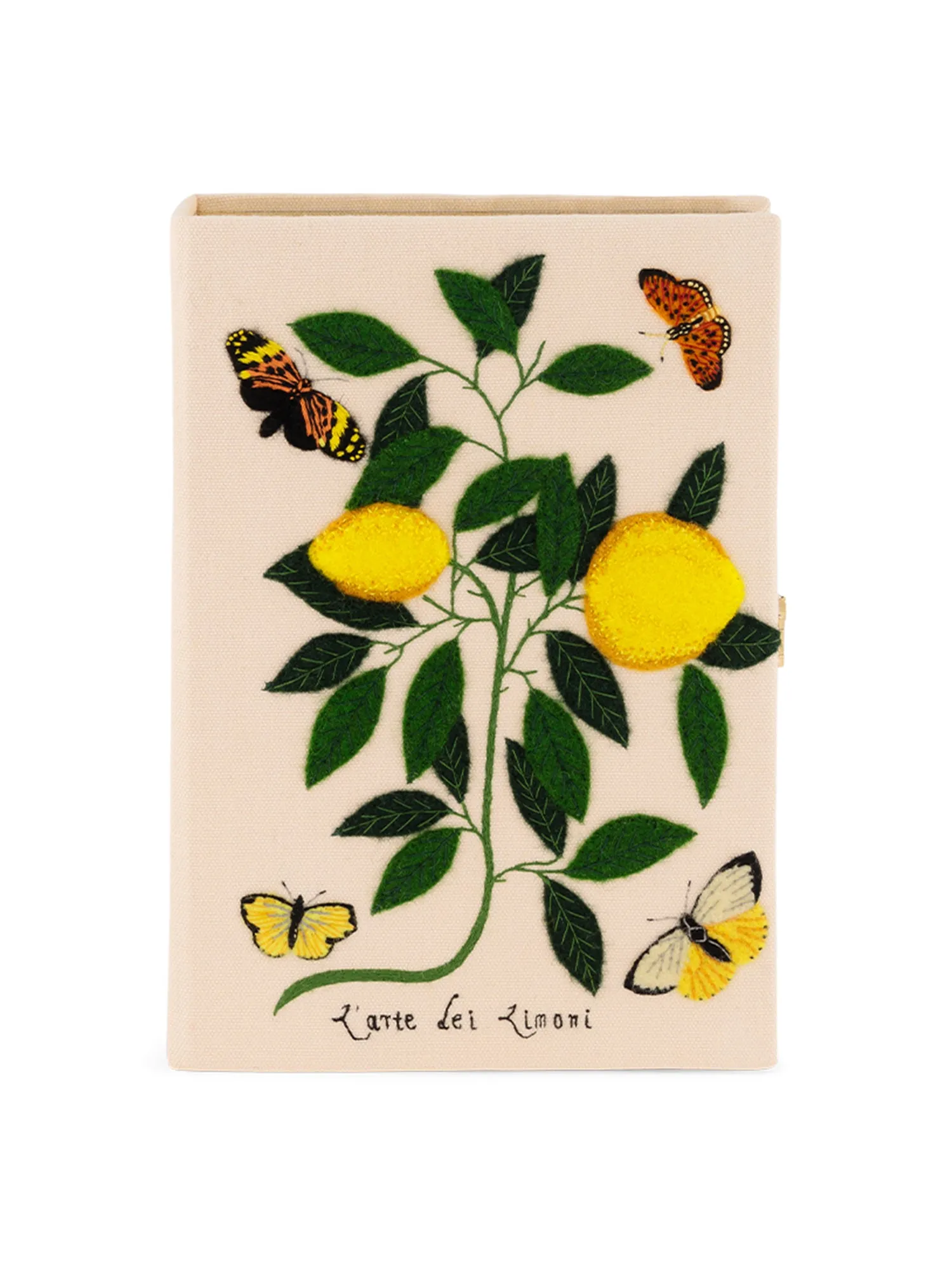 Lemons & Butterflies Book Clutch