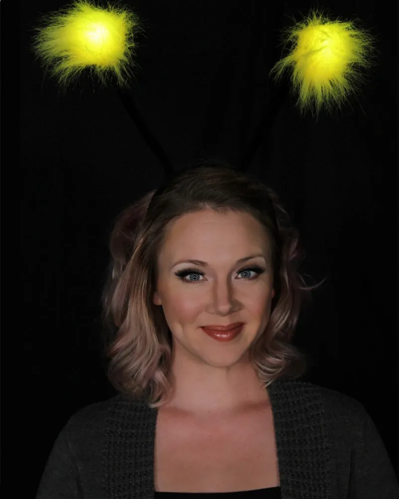 Light-Up Antennae Lumenears Deluxe Headband