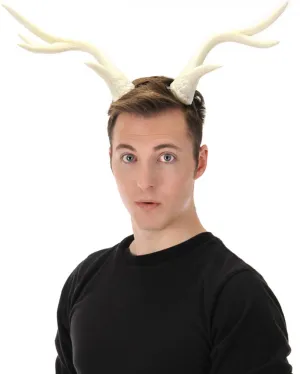 Light-Up Deer Antler White Lumenhorns
