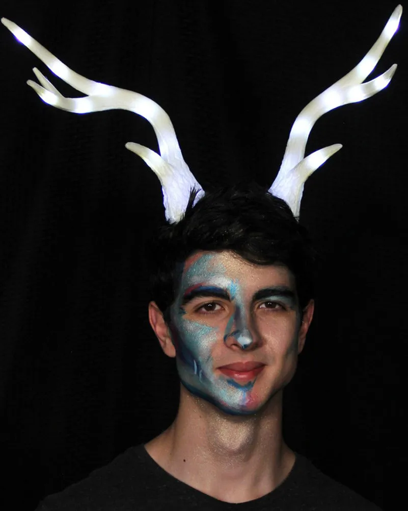 Light-Up Deer Antler White Lumenhorns