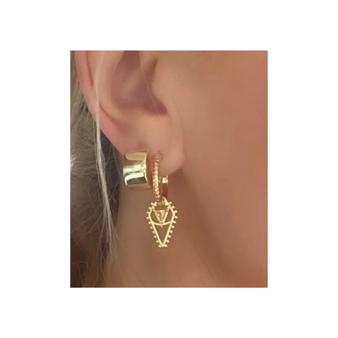 Lindi Kingi Cuff Earring Gold
