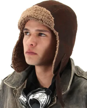 Lined Aviator Adult Deluxe Hat