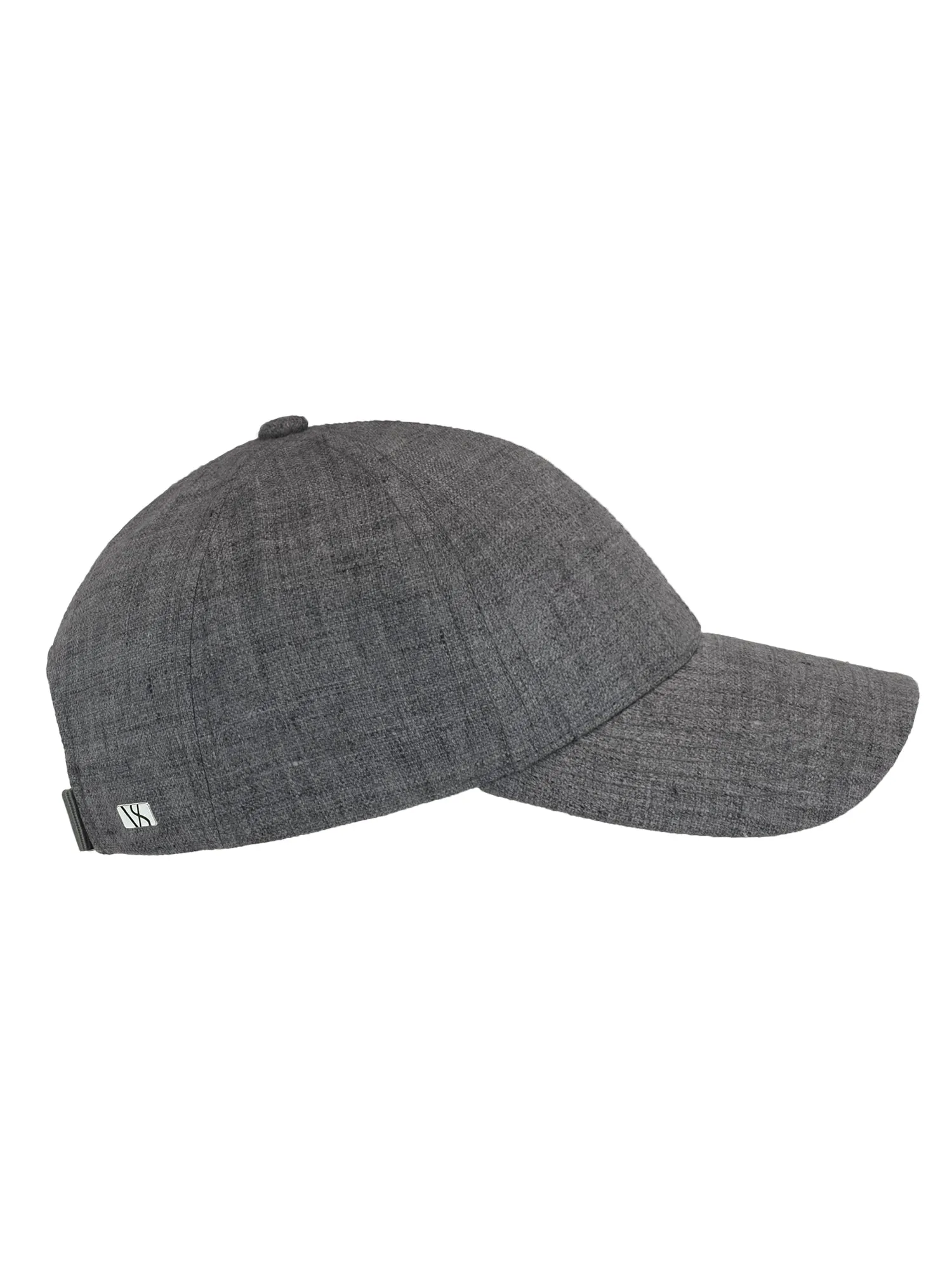 Linen Structured Cap Pebble Grey