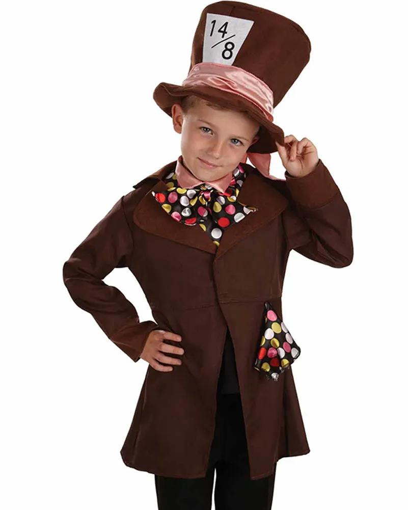 Little Hatter Boys Costume