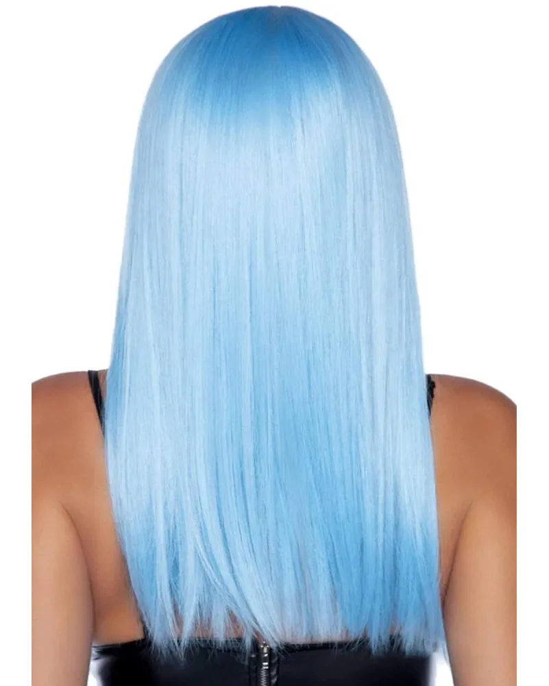 Long Blue Wig
