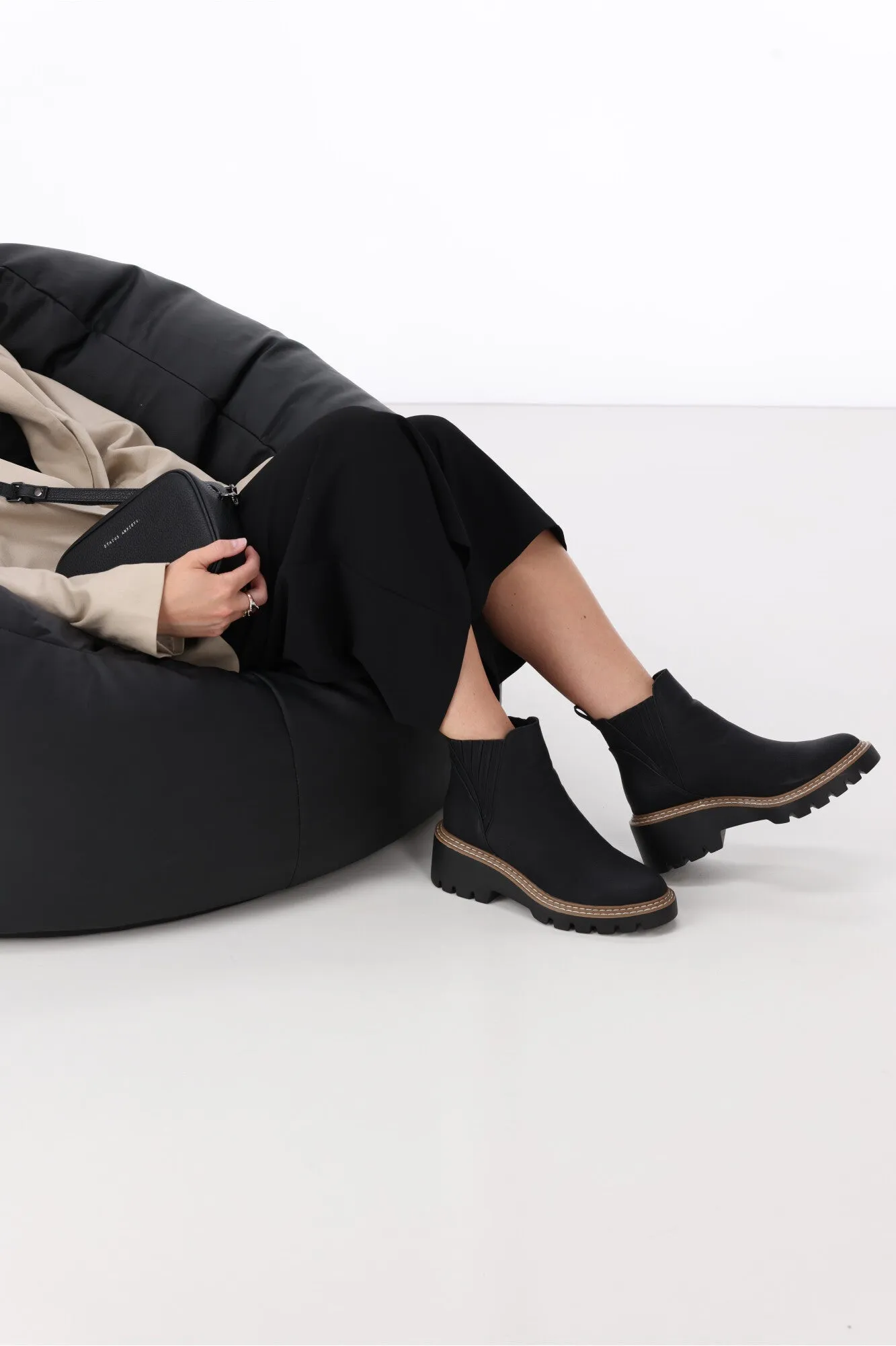 Los Cabos Vittoria Boot Black