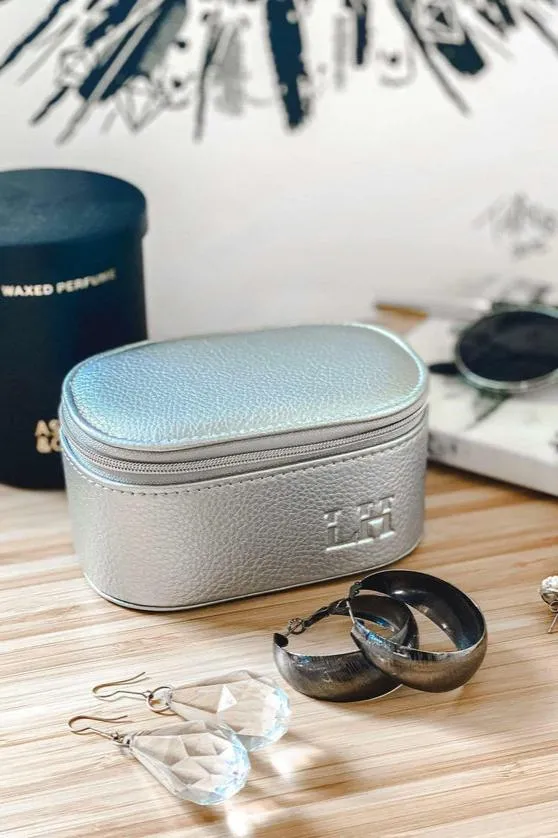 Louenhide Olive Jewellery Box Silver