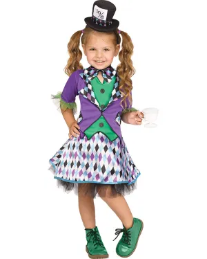 Mad Hatter Girls Toddler Costume
