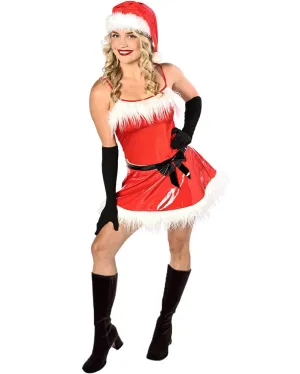 Mean Santa Girl Womens Christmas Costume
