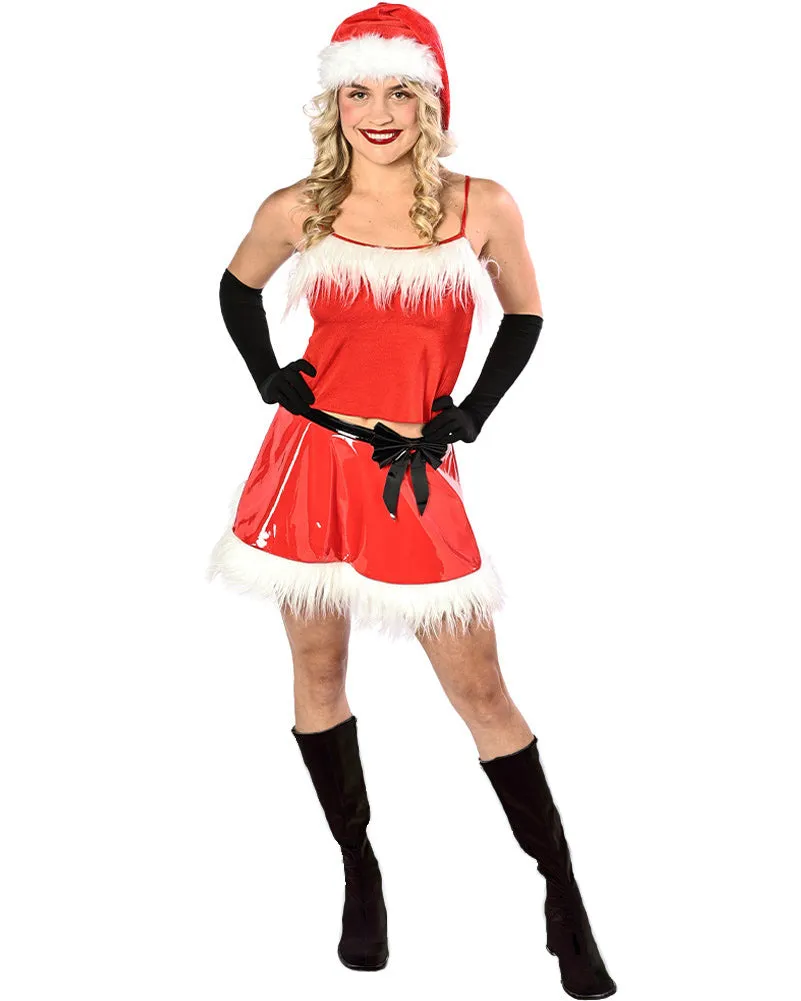 Mean Santa Girl Womens Christmas Costume