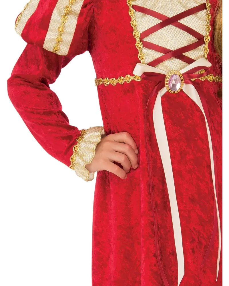 Medieval Princess Girls Costume