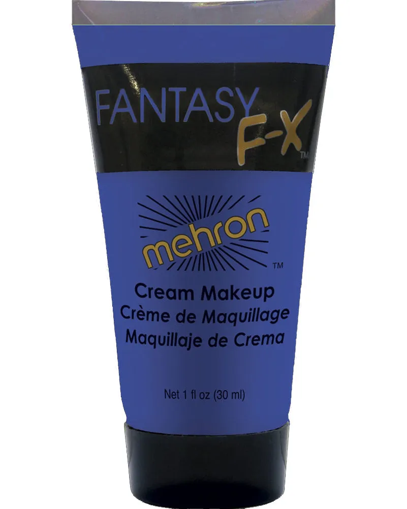 Mehron Fluoro Black Light Blue Makeup 30ml