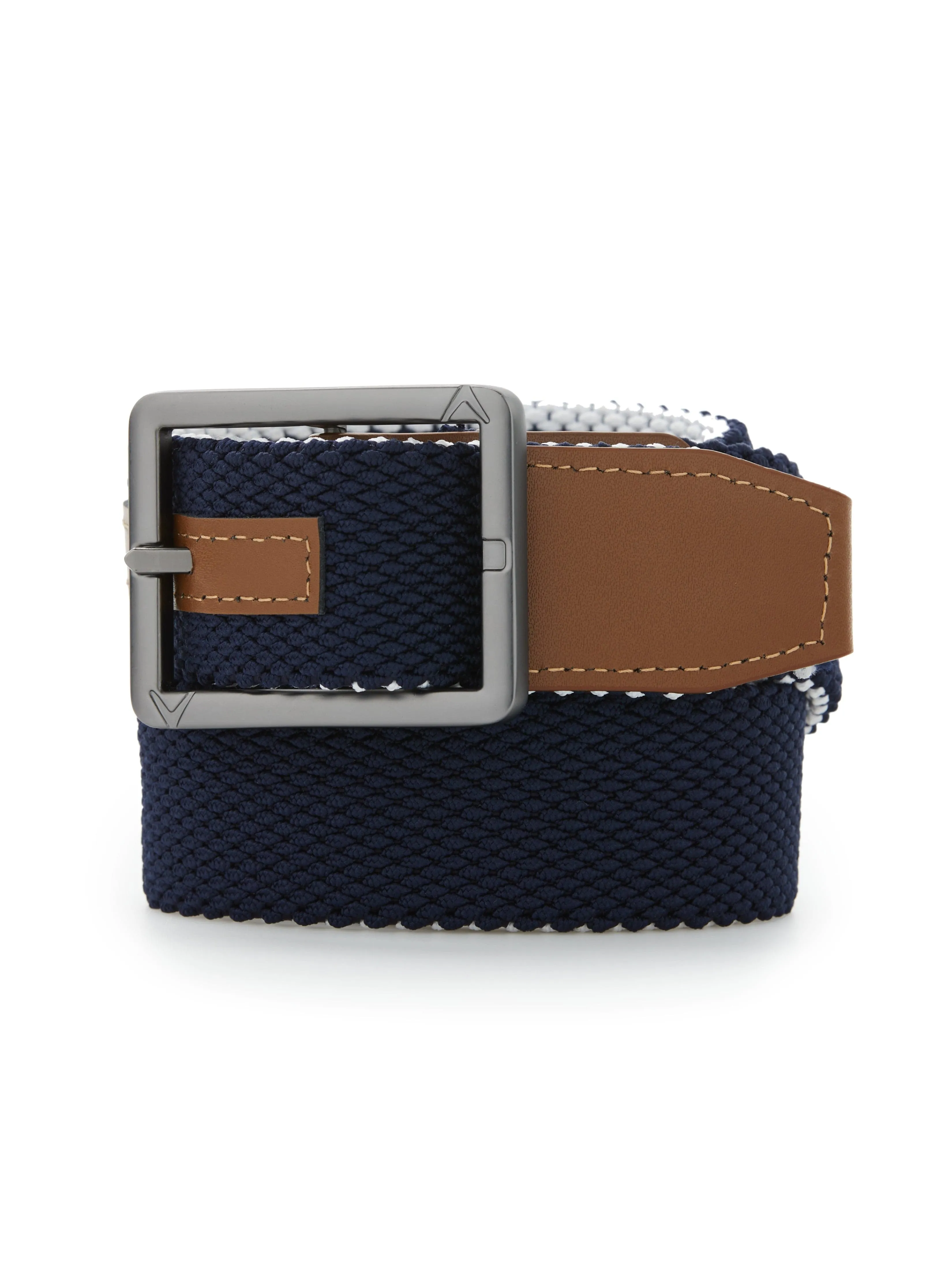 Mens Striped Stretch Belt Callaway Apparel