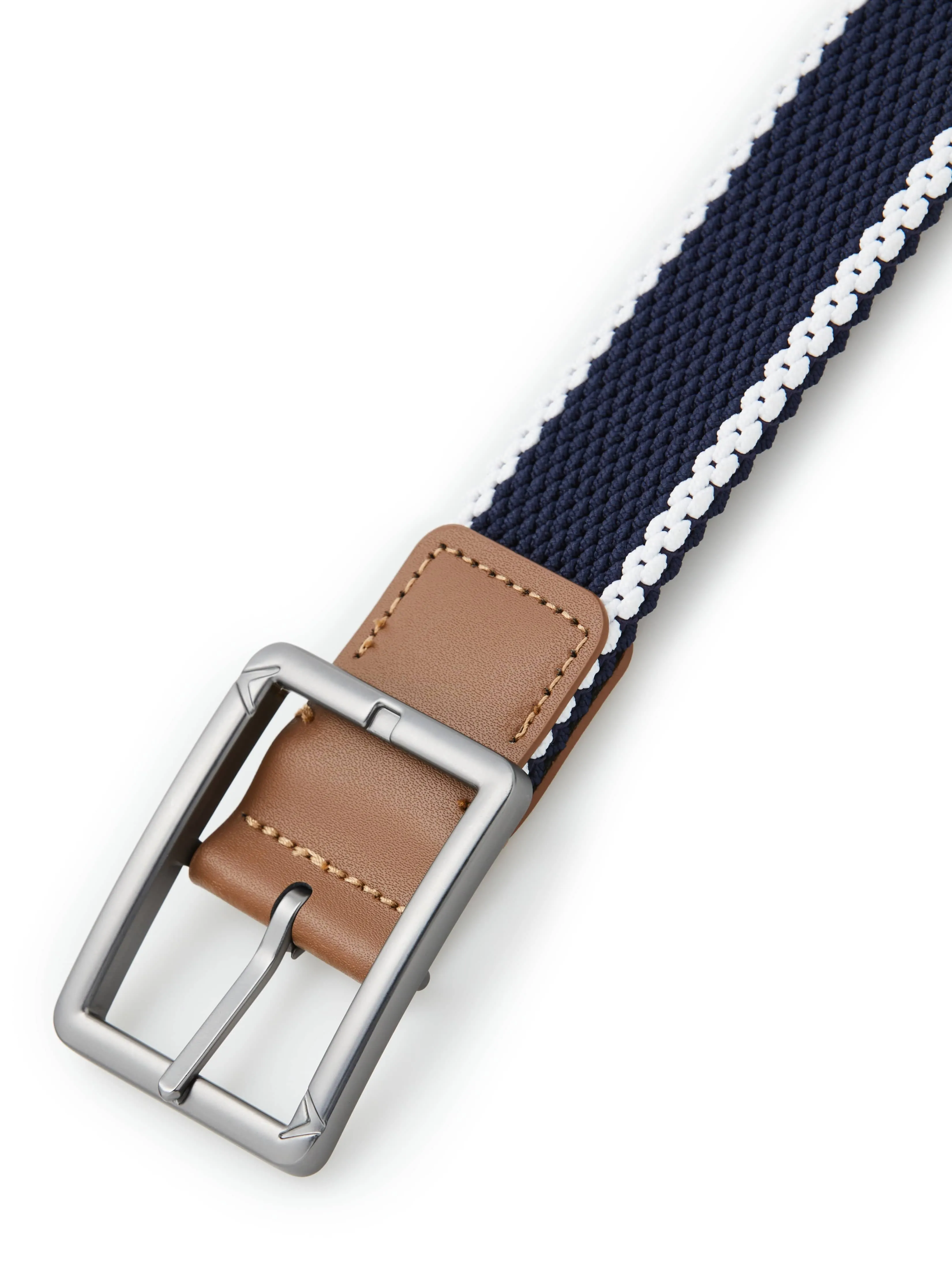 Mens Striped Stretch Belt Callaway Apparel