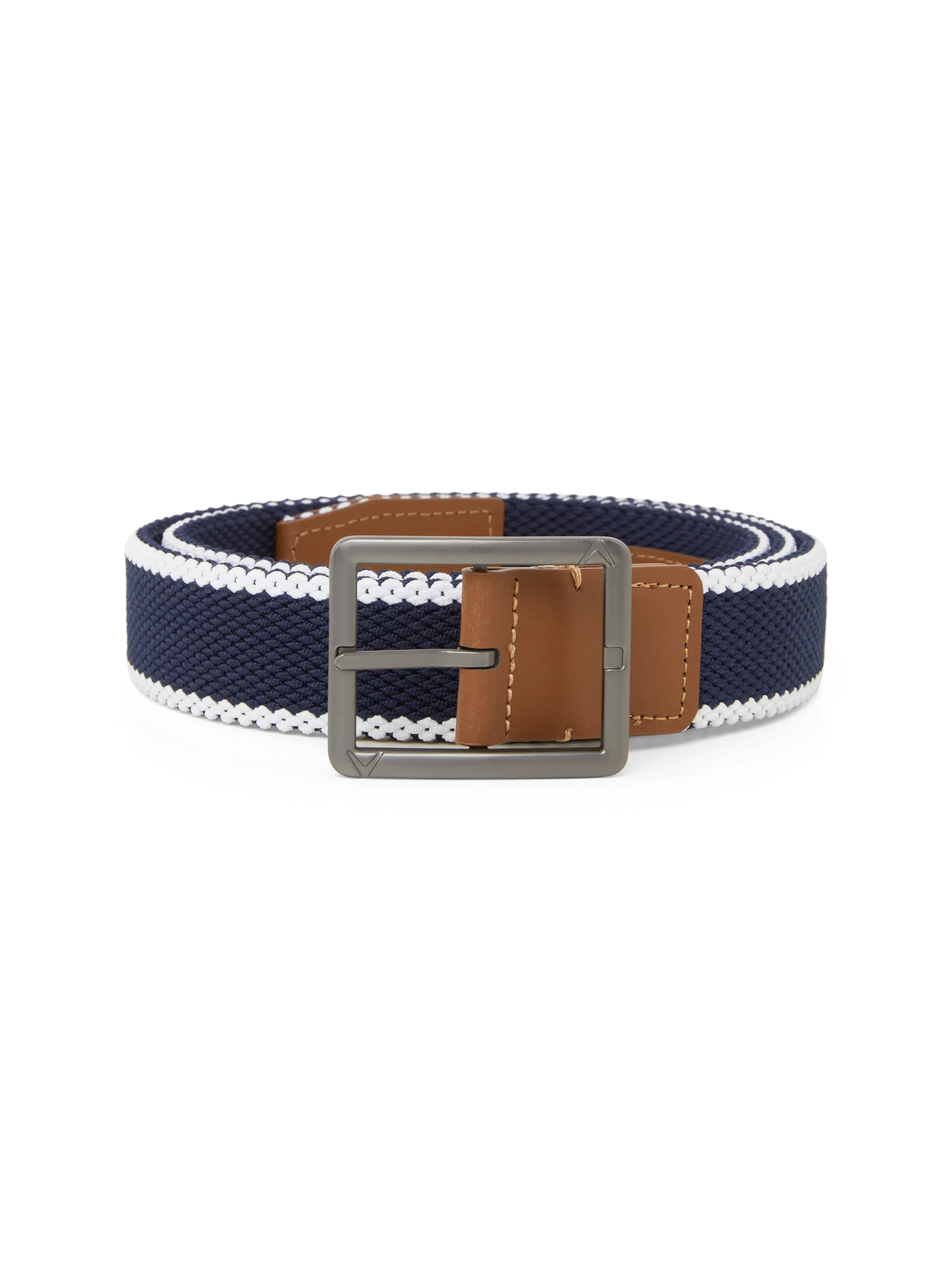 Mens Striped Stretch Belt Callaway Apparel