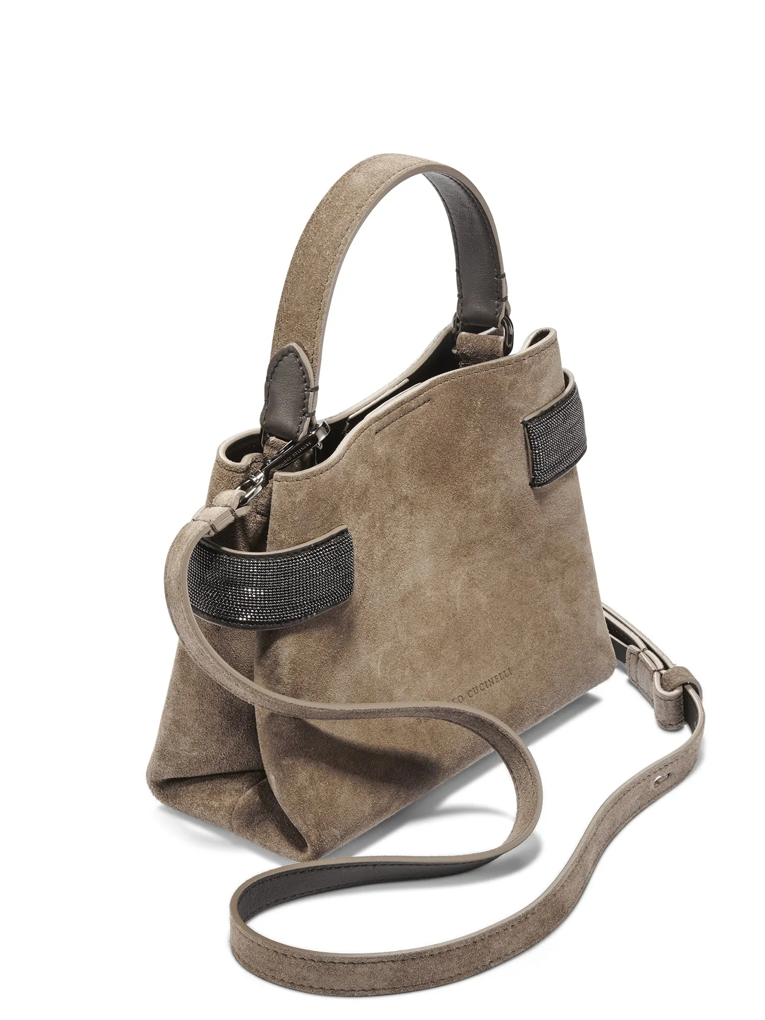 Mini Suede Monili Bag