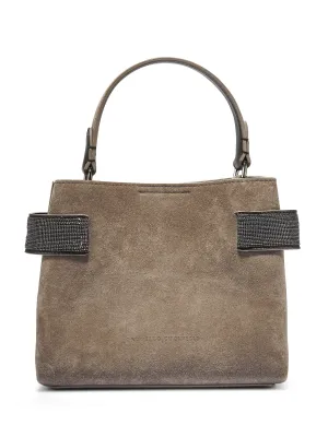Mini Suede Monili Bag