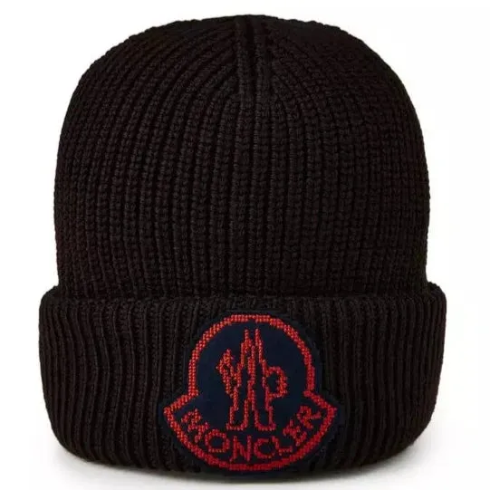Moncler Logo Beanie