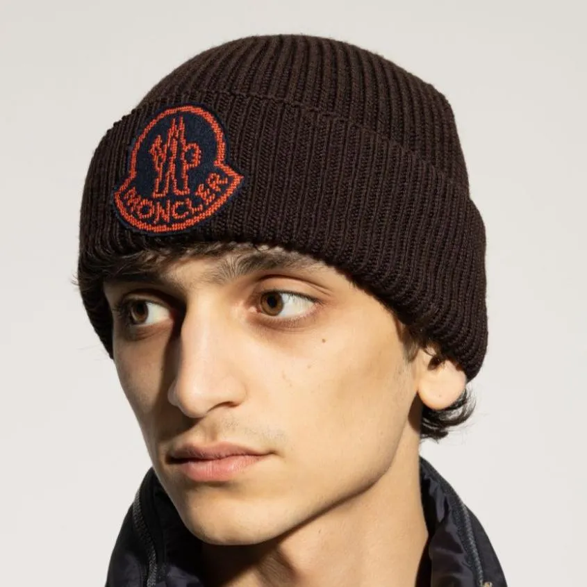 Moncler Logo Beanie