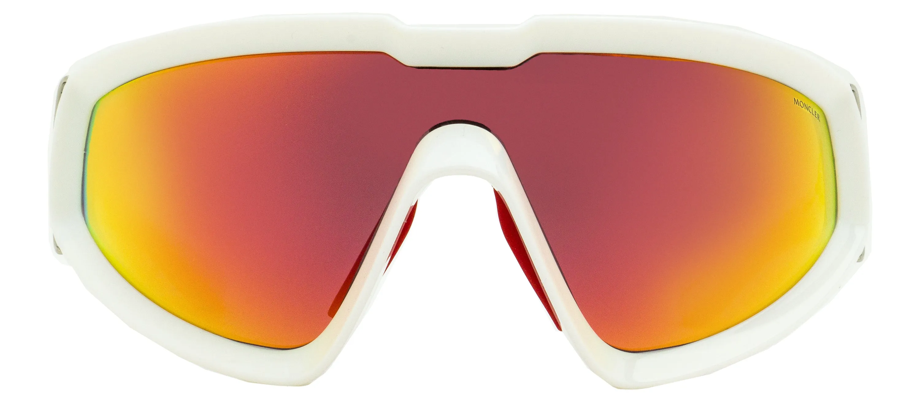Moncler Men's Wrapid Sunglasses ML0249 21G White 0mm