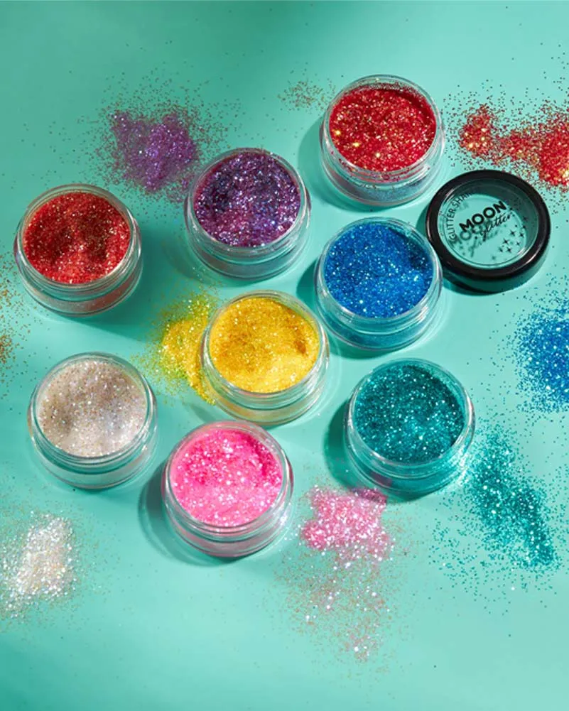 Moon Glitter Pink Iridescent Body Glitter Shaker 5g