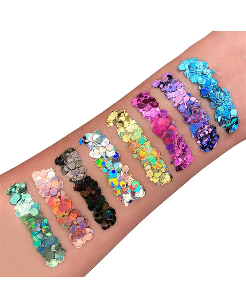 Moon Glitter Purple Holographic Chunky Body Glitter 3g
