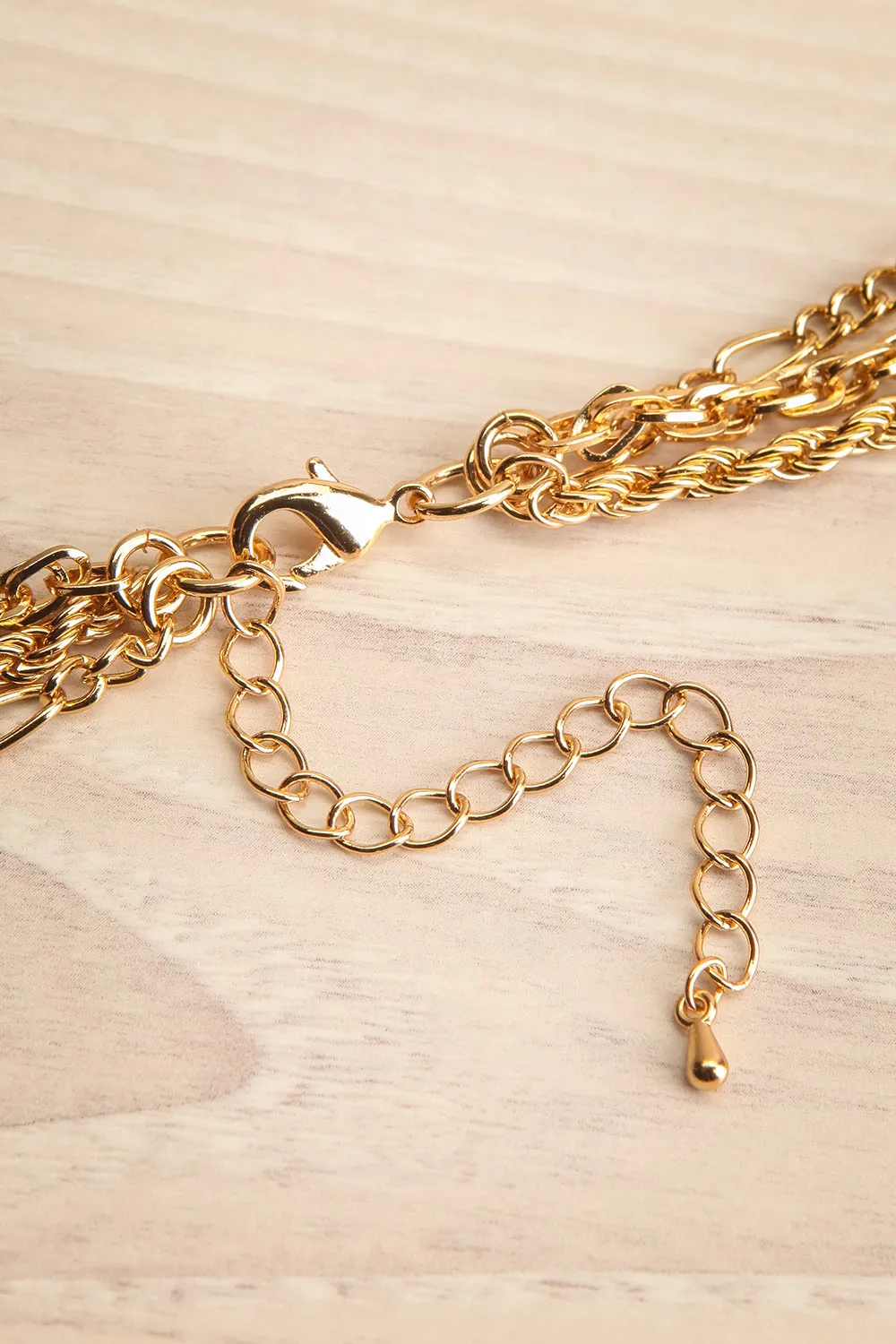 Mourice | Gold Layered Chain Necklace