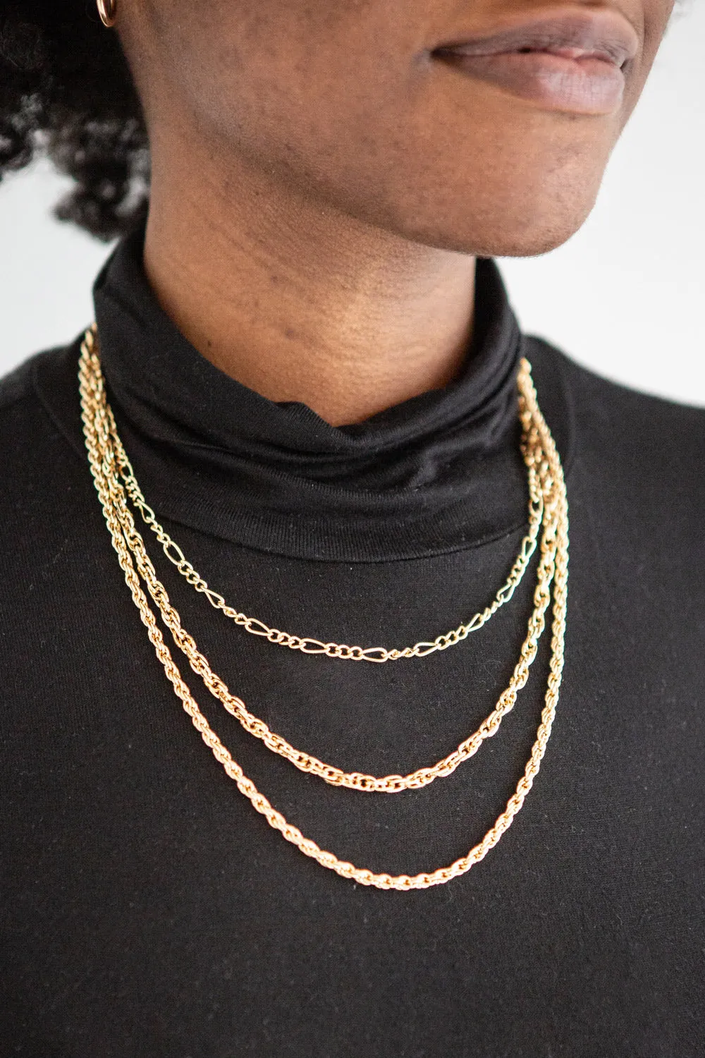 Mourice | Gold Layered Chain Necklace