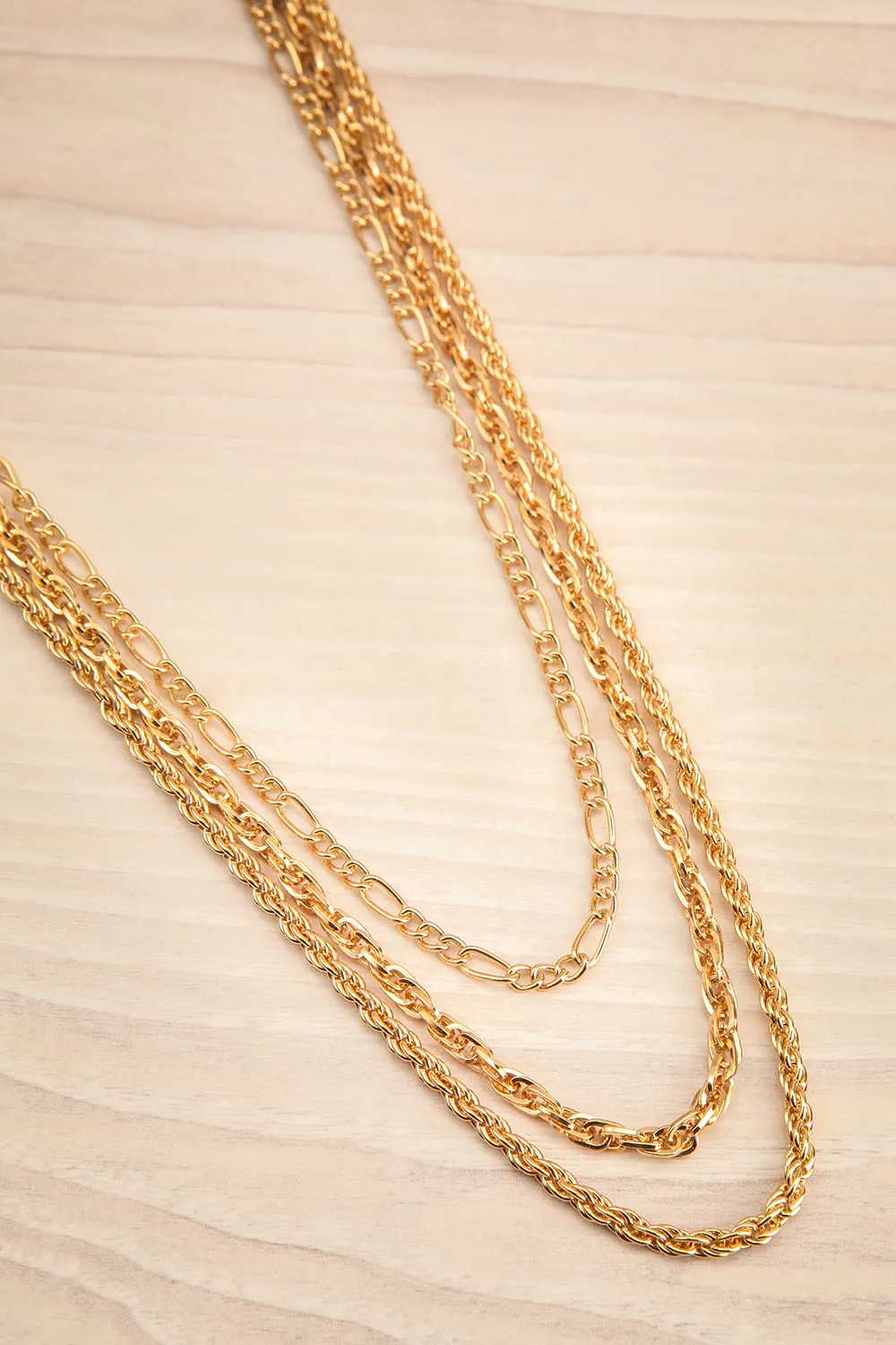 Mourice | Gold Layered Chain Necklace