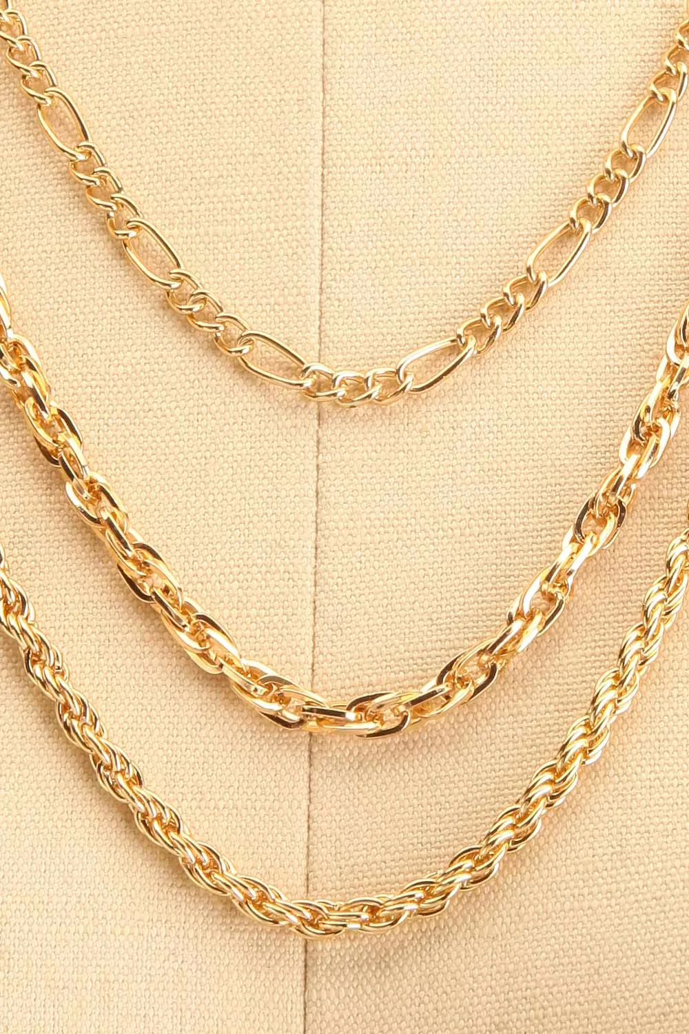 Mourice | Gold Layered Chain Necklace