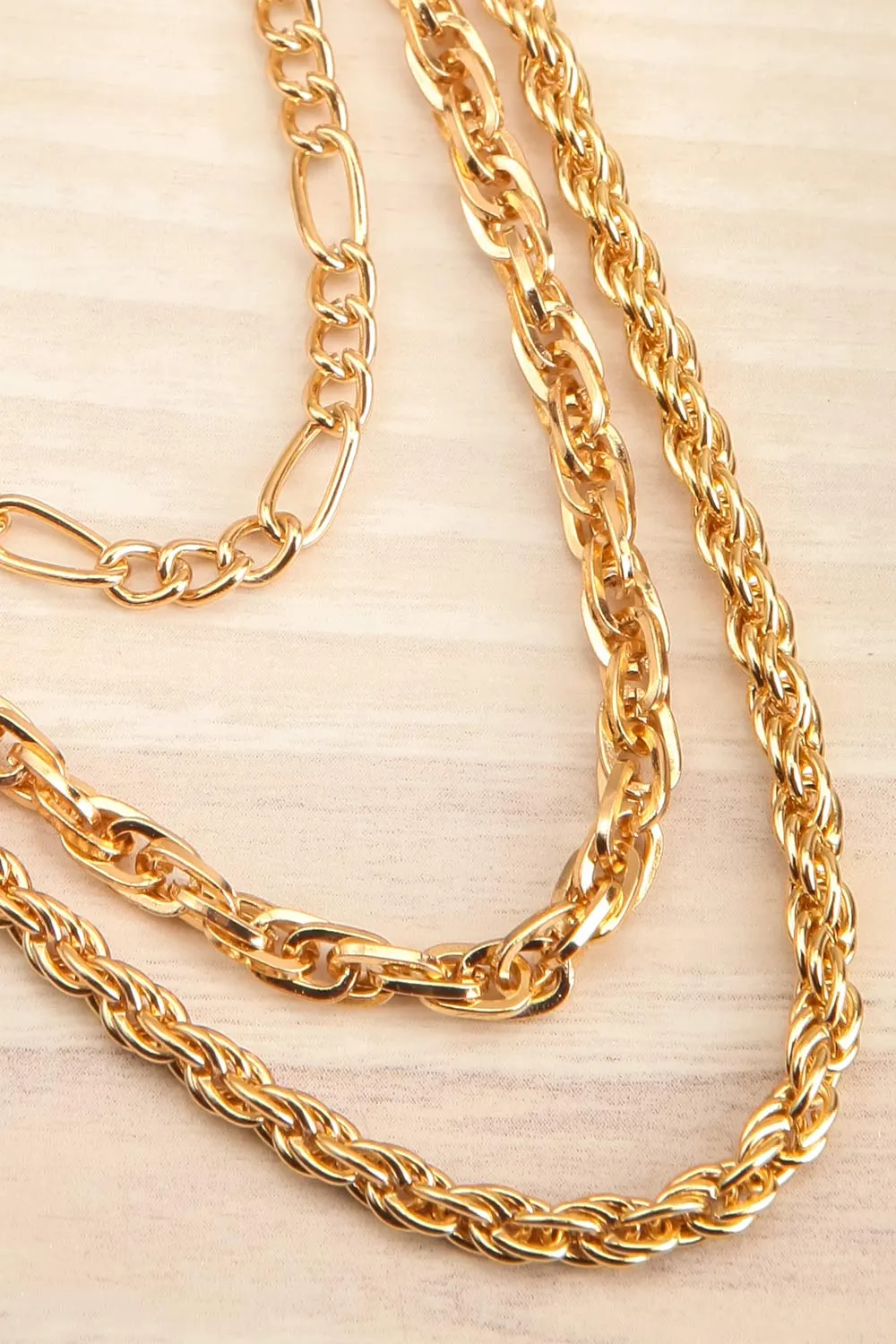 Mourice | Gold Layered Chain Necklace