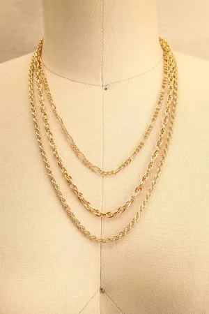 Mourice | Gold Layered Chain Necklace