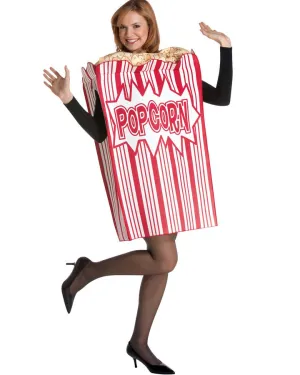 Movie Night Popcorn Adult Costume