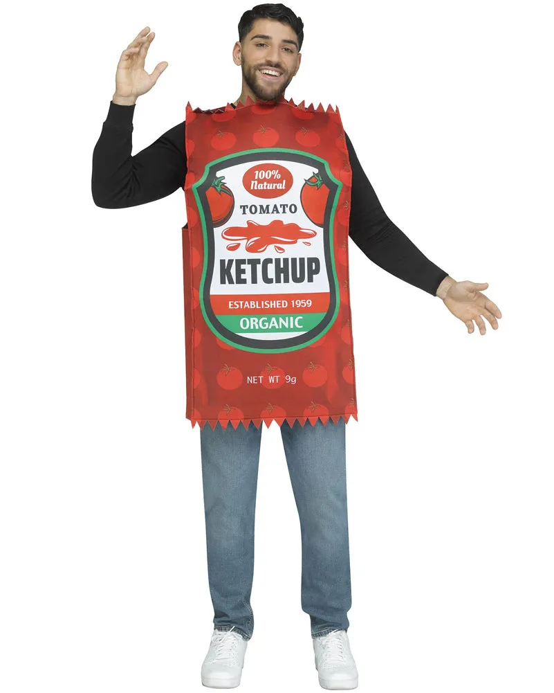 Mustard and Ketchup Adult Couple Costume