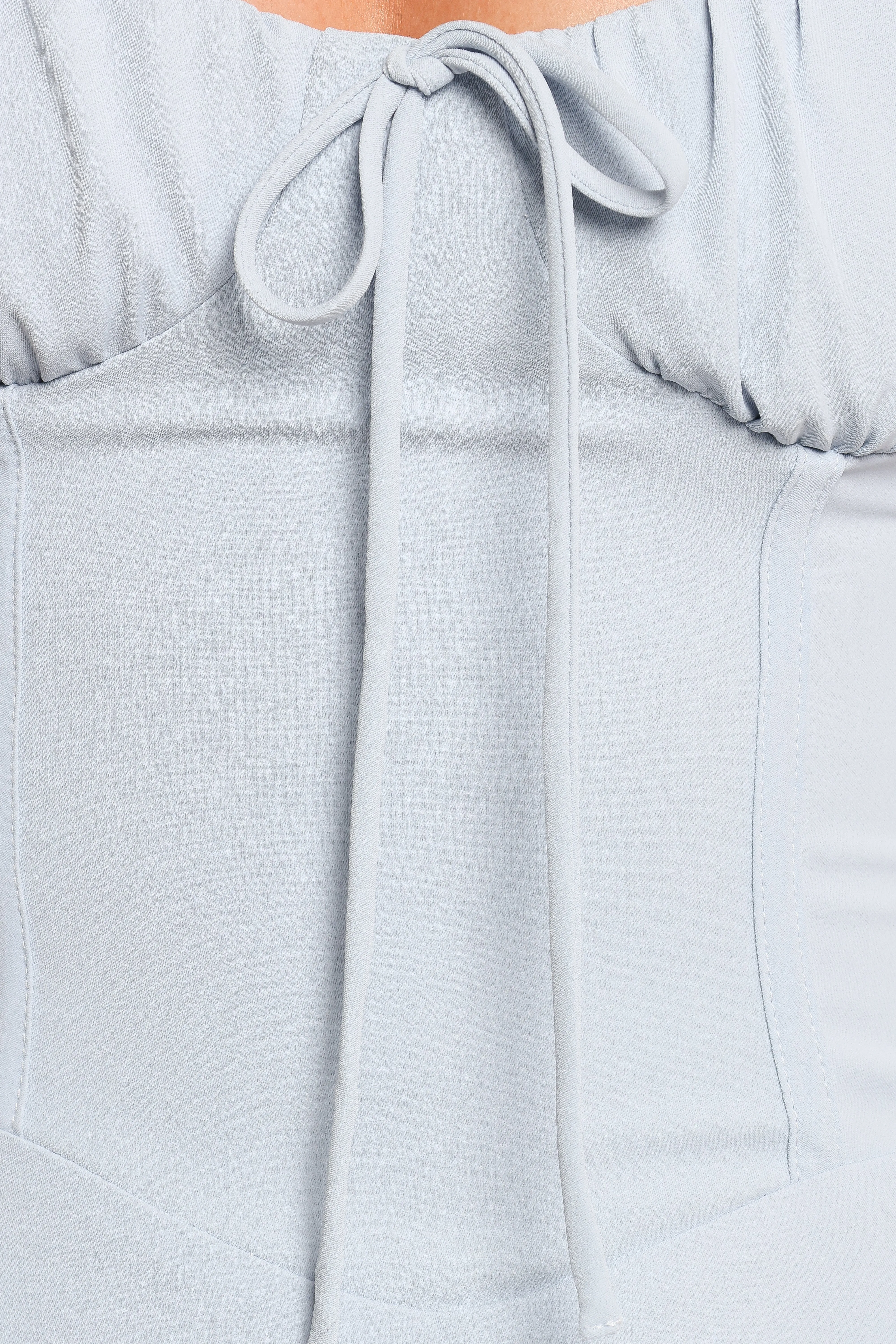 Nadina Midi Dress - Soft Blue
