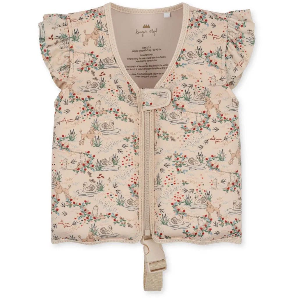 NEOPRENE FLOAT FRILL VEST