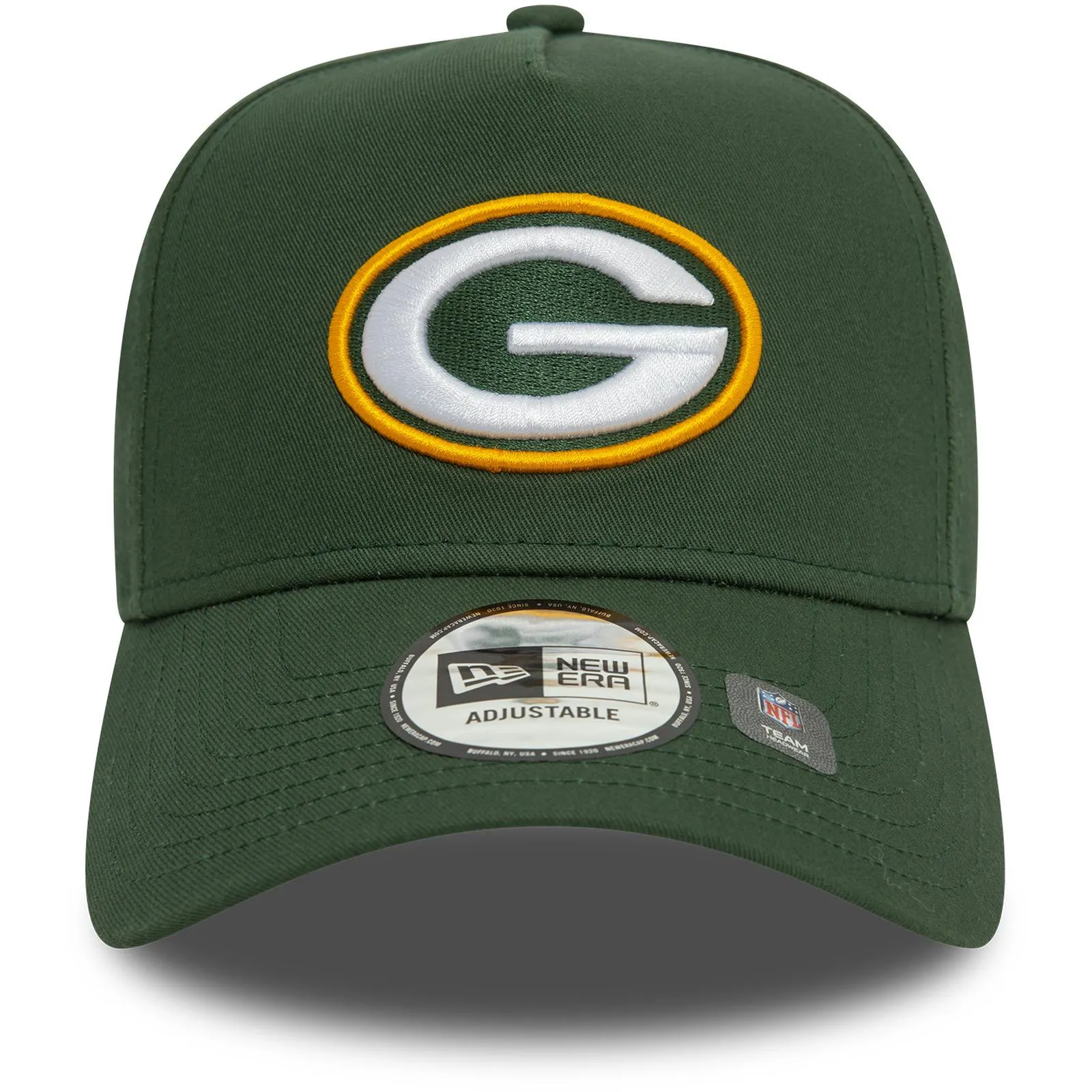 New Era Mens 9FORTY Green Bay Packers Snapback Cap - Dark Green
