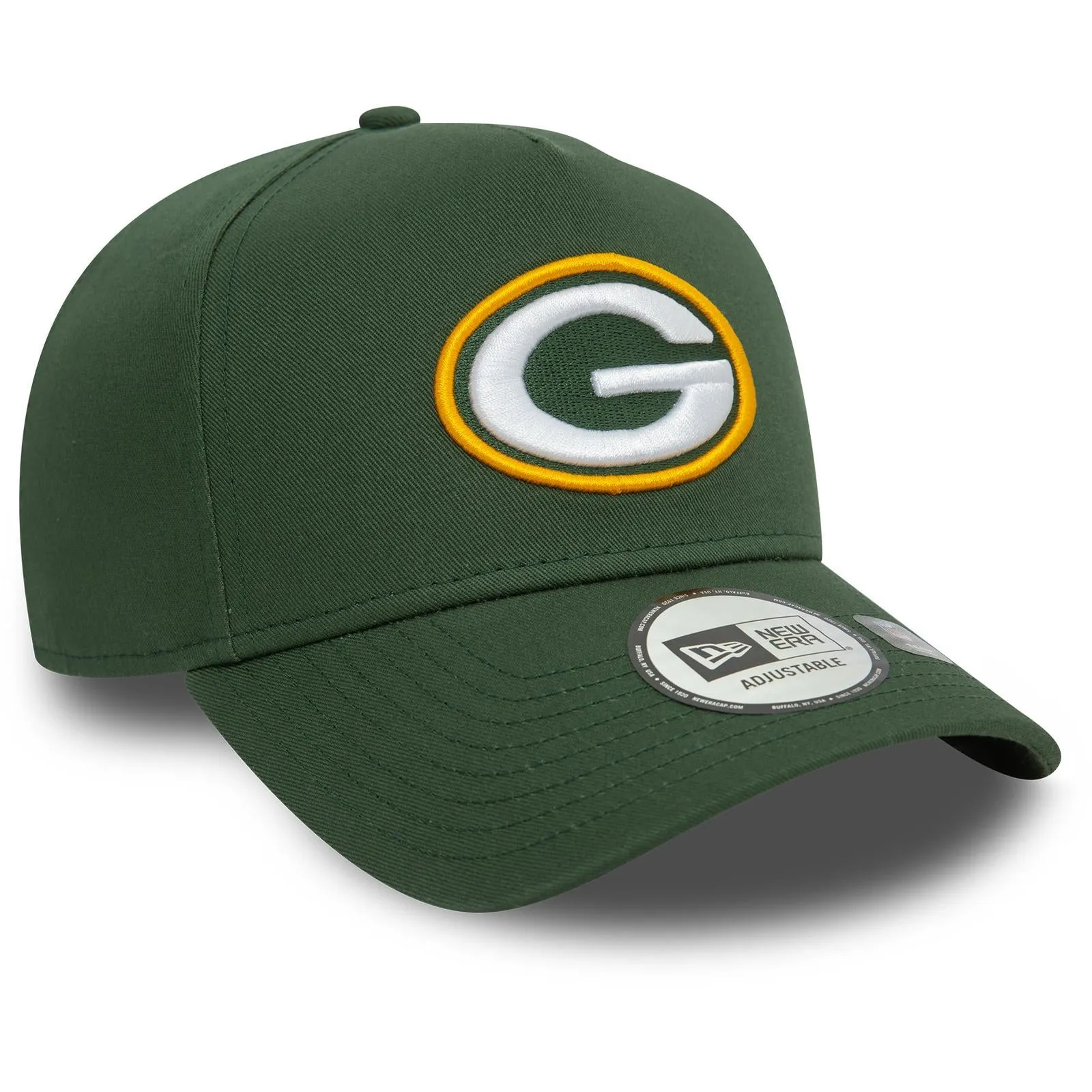 New Era Mens 9FORTY Green Bay Packers Snapback Cap - Dark Green