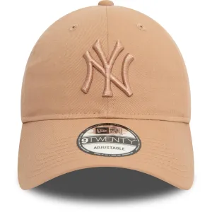 New Era Mens 9FORTY New York Yankees League Essential Cap - Beige