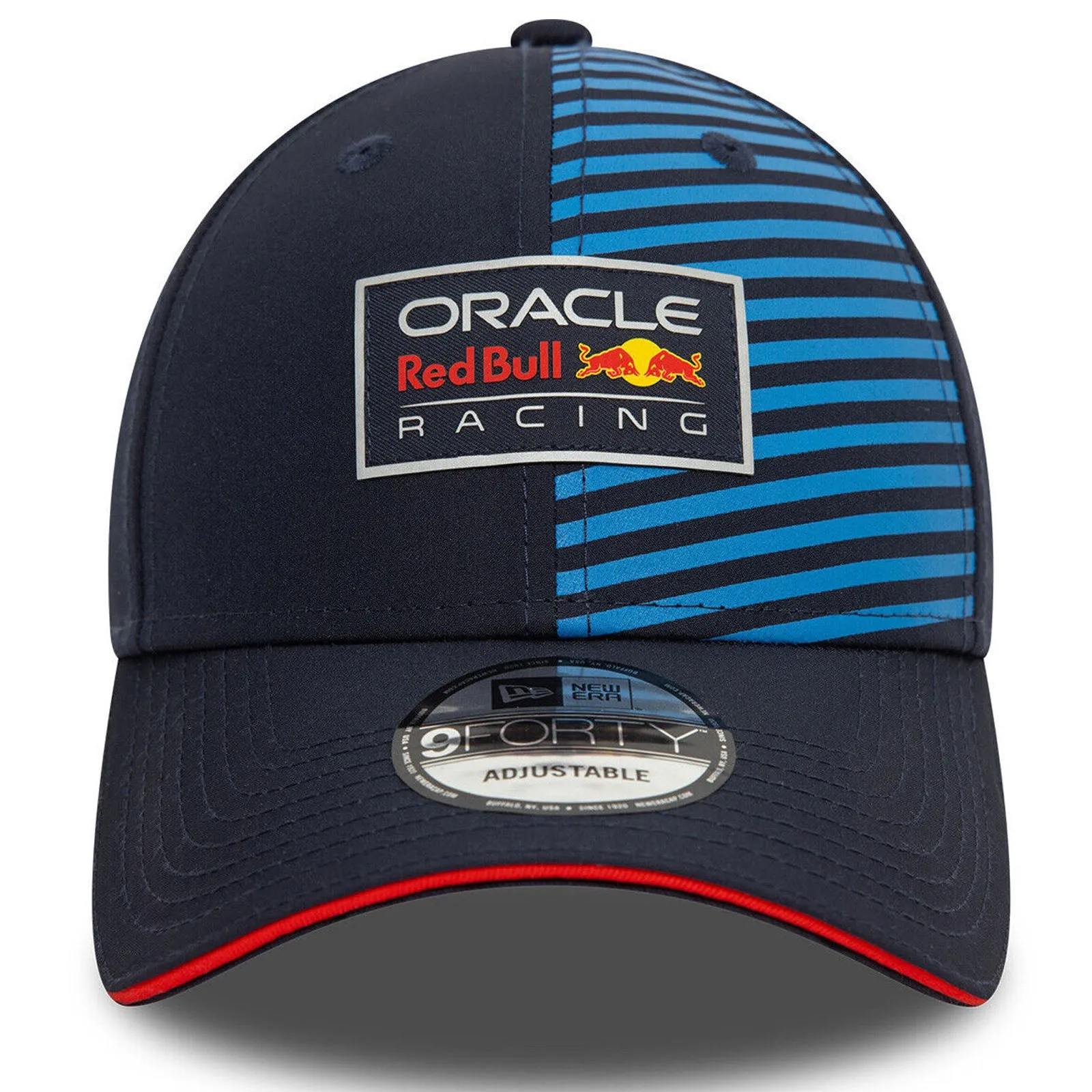 New Era Mens Red Bull Racing Team 9FORTY Snapback Cap - Blue