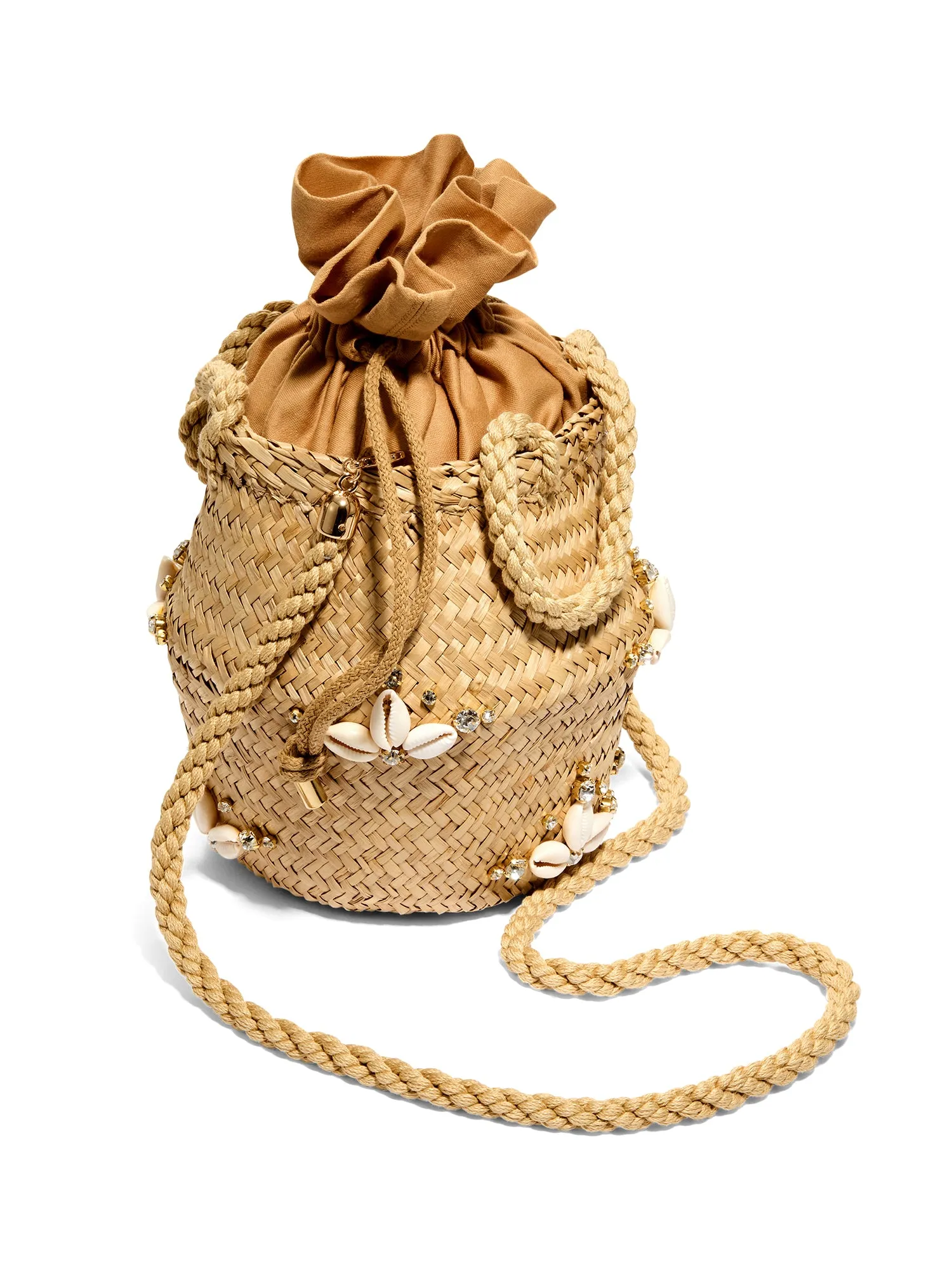 Nina Bud Seagrass Handbag