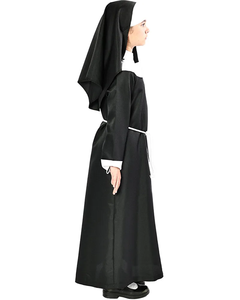 Nun Deluxe Girls Costume