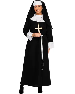 Nun Deluxe Womens Plus Size Costume