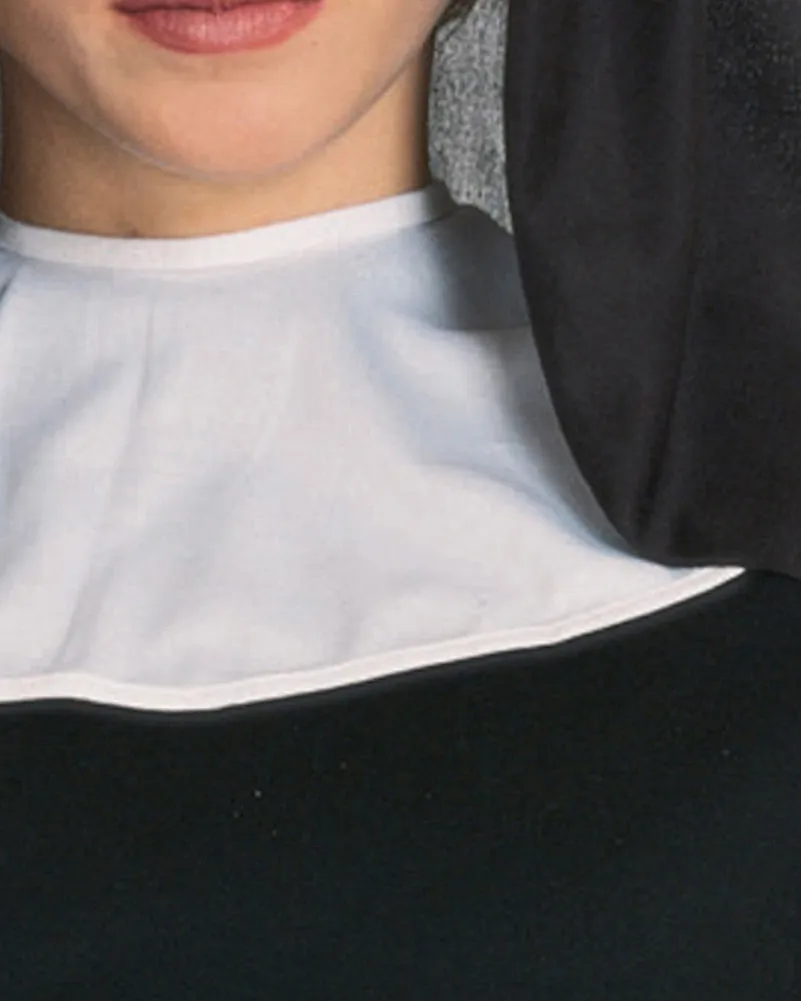 Nun Habit Headpiece And Collar Set