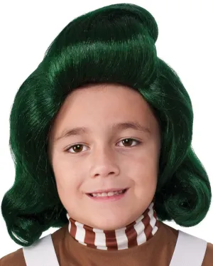 Oompa Loompa Green Kids Wig