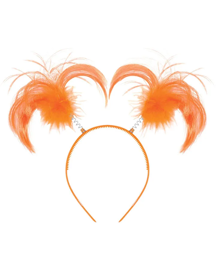 Orange Ponytail Headbopper